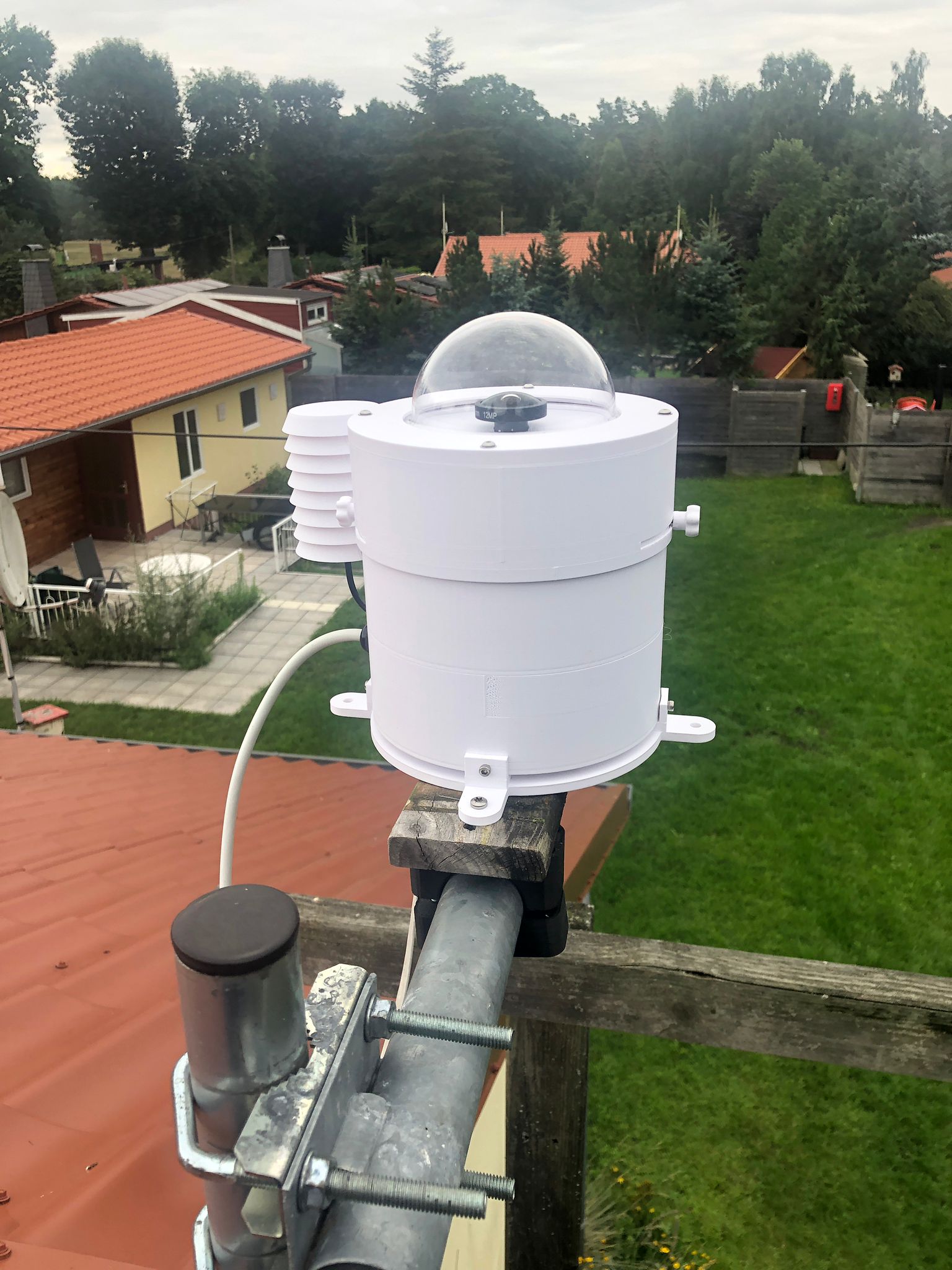 AllSky-Kamera Aufbau